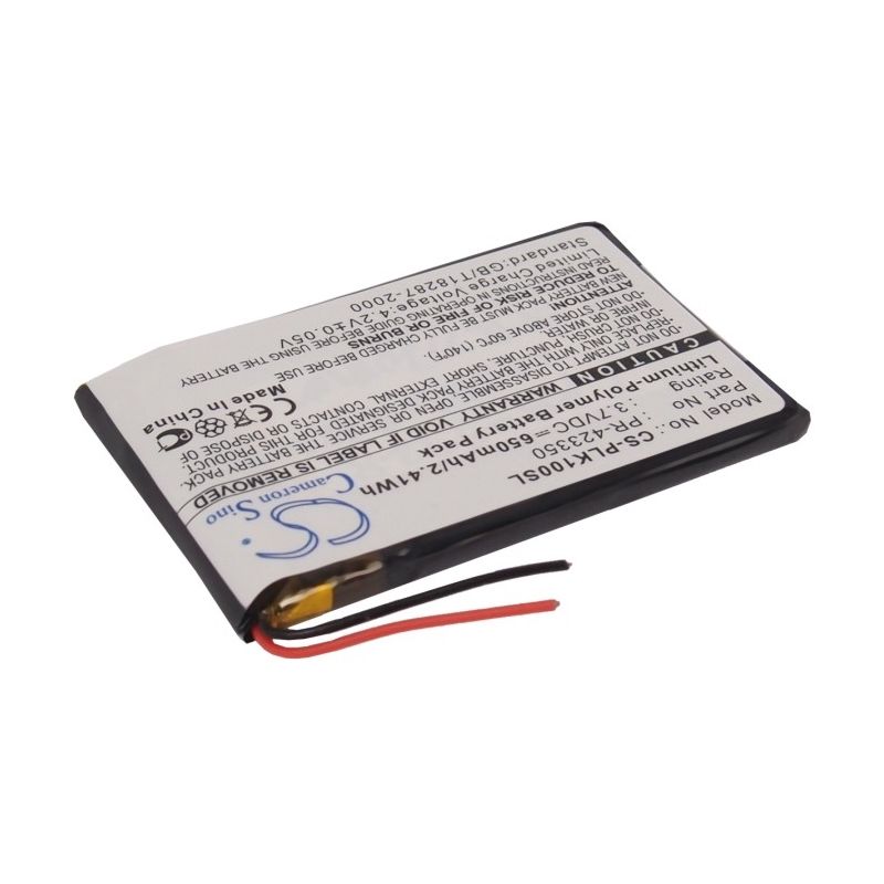 Li-Polymer Battery fits Plantronics, K100, Sony, Mdr-ds6500 3.7V, 650mAh Wireless Headset Cameron Sino Technology Limited