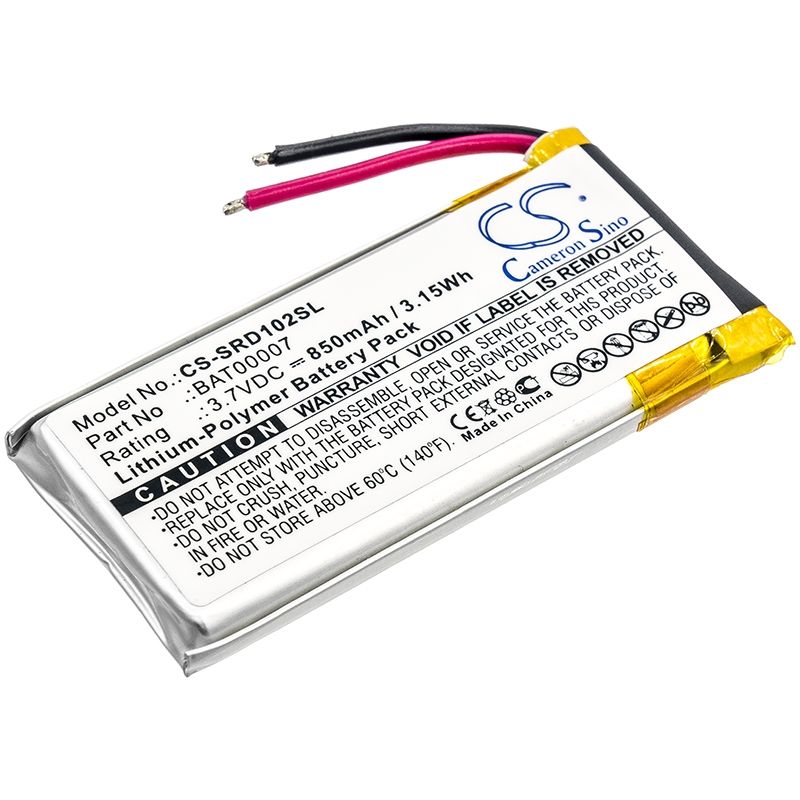 Li-polymer Battery Fits Cardo, Packtalk Duo, Scala Rider Packtalk, Srpt0102 3.7v, 850mah Wireless Headset Cameron Sino Technology Limited