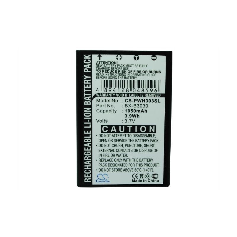 Li-ion Battery fits Listen, Idsp Receivers, M1, Media Interface 3.7V, 1050mAh Wireless Headset Cameron Sino Technology Limited