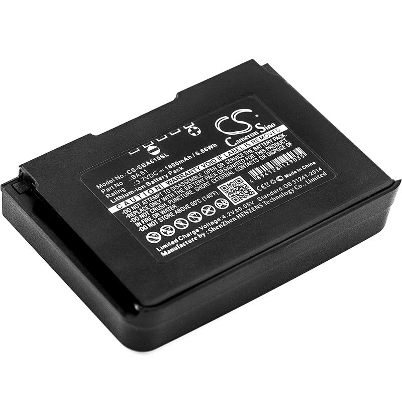Li-ion Battery Fits Sennheiser, Sk9000, Sk9000 Bodypack Transmitters, 3.7v, 1800mah Wireless Headset Cameron Sino Technology Limited
