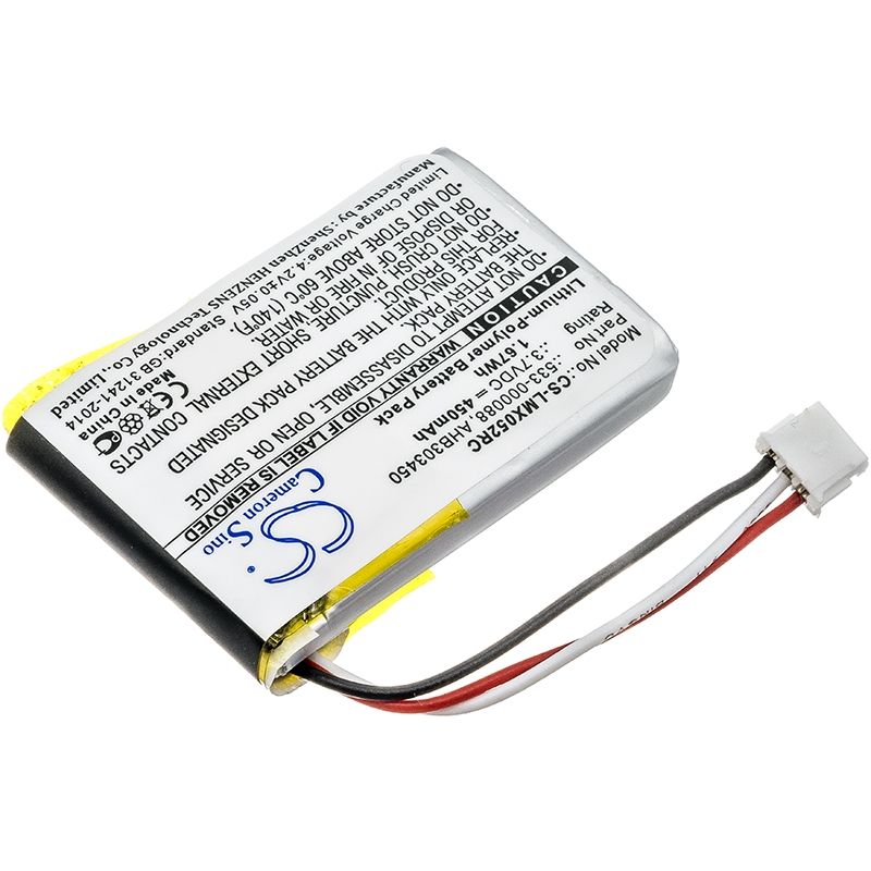 Li-polymer Battery Fits Logitech, 910-004362, 910-004374, M-ro052 3.7v, 450mah Keyboard,Mouse Cameron Sino Technology Limited