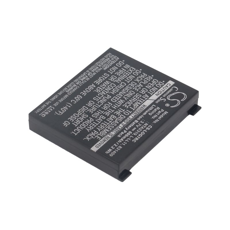 Li-ion Battery Fits Logitech, G7 Laser Cordless Mouse, M-rbq124, Mx Air 3.7v, 600mah Keyboard,Mouse Cameron Sino Technology Limited