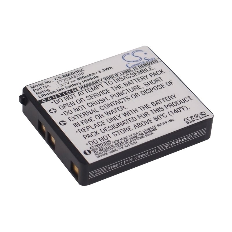 Li-ion Battery Fits Razer, Mamba, Rc03-001201, 3.7v, 900mah Keyboard,Mouse Cameron Sino Technology Limited