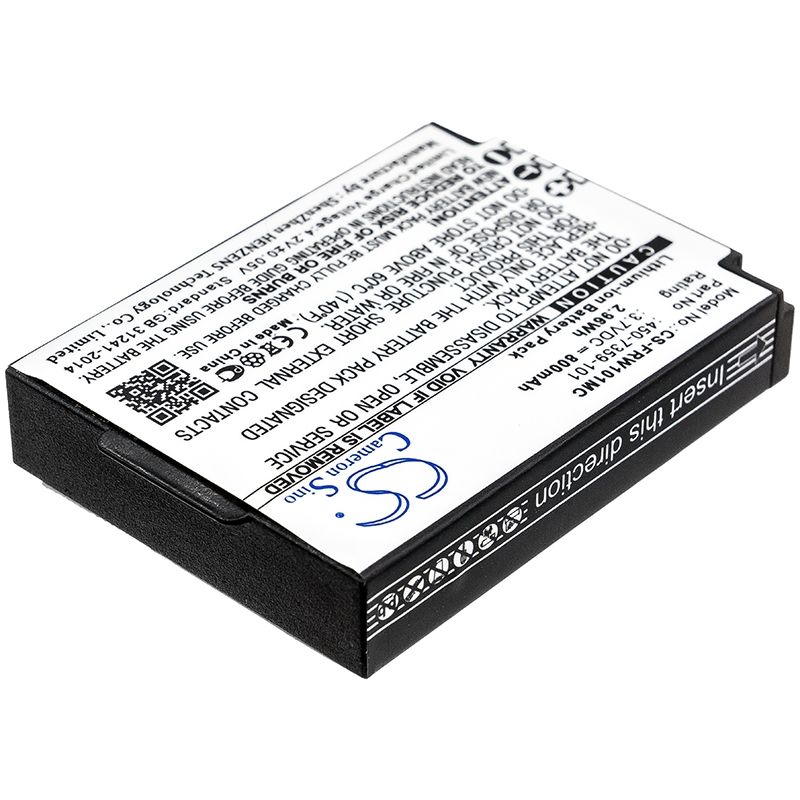 Li-ion Speaker Battery Fits Frontrow, Fr Wearable Lifestyle 3.7v, 800mah Speaker Cameron Sino Technology Limited