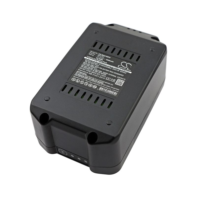 Li-ion Battery fits Meister Craft, 5451260, 5451370, Mas180 18.0V, 3000mAh Power Tools Cameron Sino Technology Limited