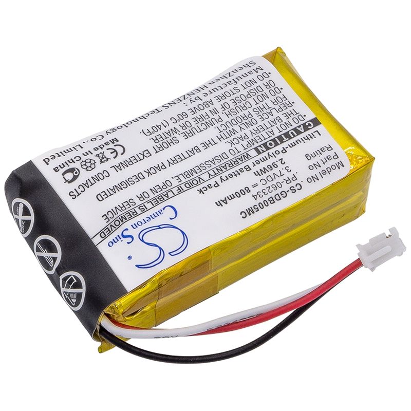 Li-polymer Battery Fits Gopro, Chdha-301, Hero +, Hero Hwbl1 3.7v, 800mah Camera Cameron Sino Technology Limited