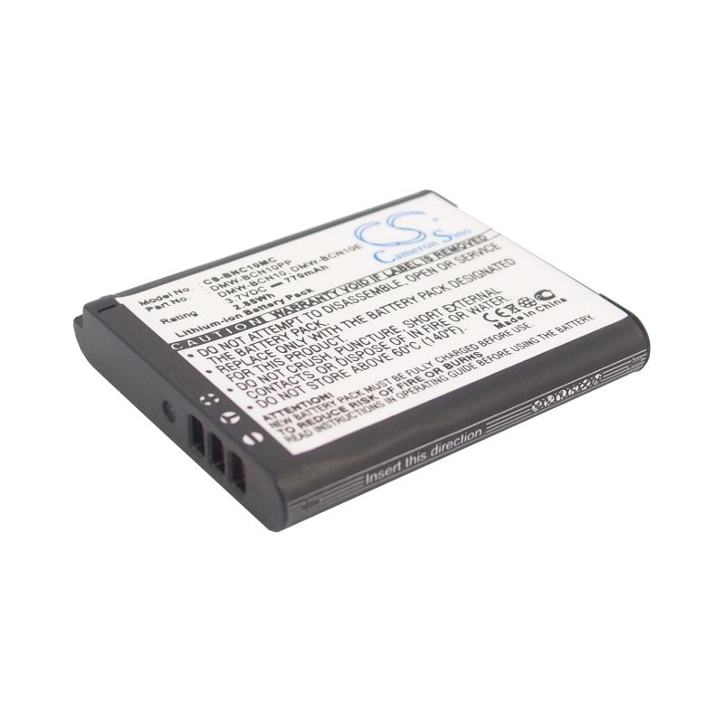 Li-ion Battery Fits Leica, C, V-lux50, Panasonic 3.7v, 770mah Camera Cameron Sino Technology Limited