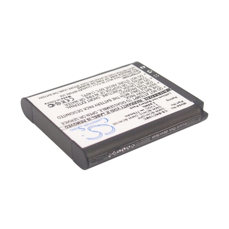 Li-ion Battery Fits Leica, C, V-lux50, Panasonic 3.7v, 770mah Camera Cameron Sino Technology Limited