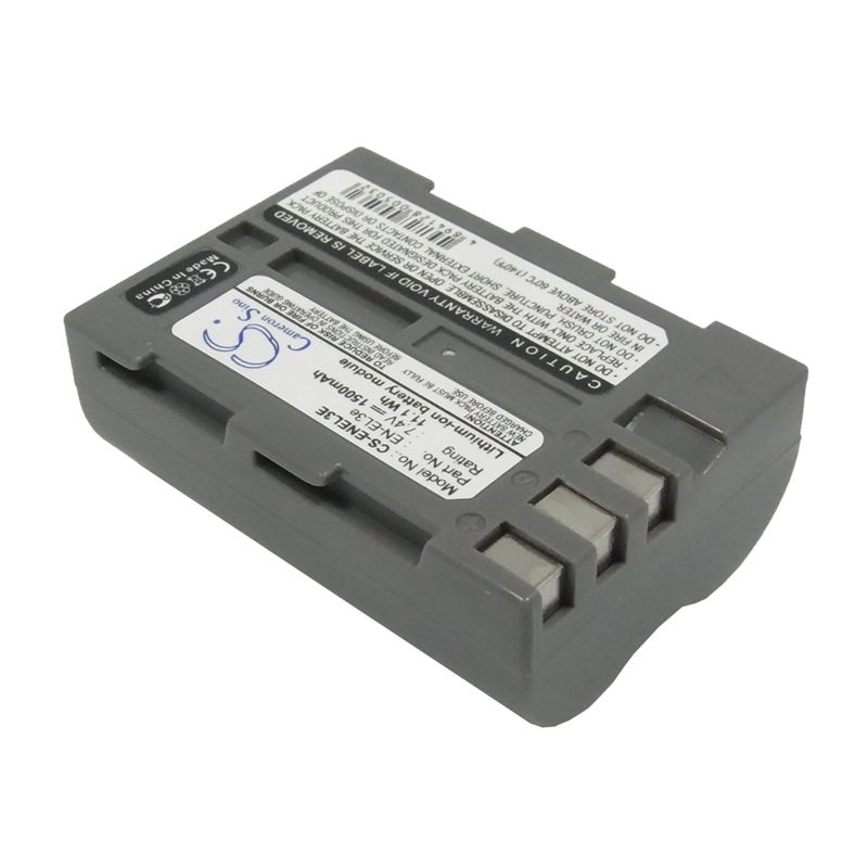 Li-ion Battery Fits Nikon, D100, D200, D300 7.4v, 1500mah Camera Cameron Sino Technology Limited