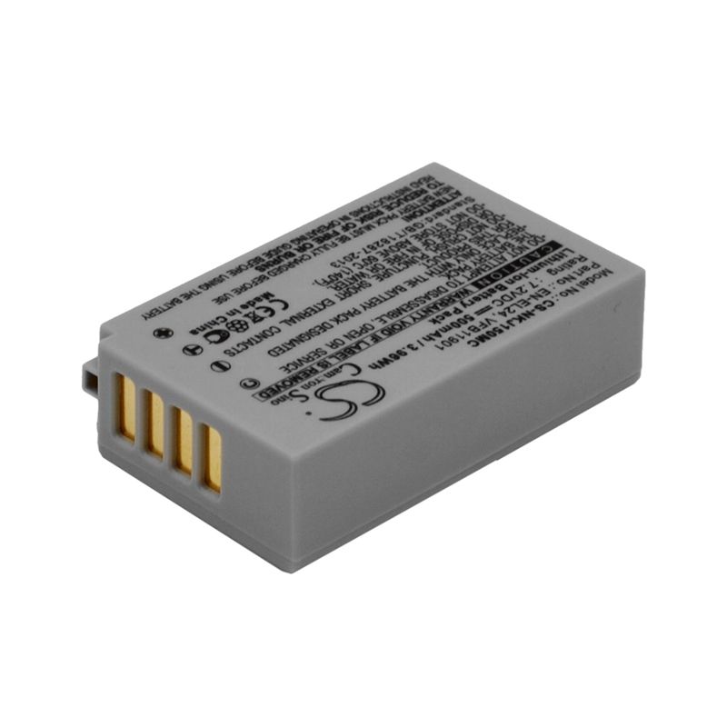 Li-ion Battery fits Nikon, 1 J5 7.2V, 500mAh Camera Cameron Sino Technology Limited
