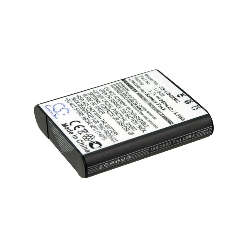 Li-ion Battery fits Olympus, Powers Stylus Sp-100, Sh-50 His, Stylus Xz-2 3.7V, 950mAh Camera Cameron Sino Technology Limited