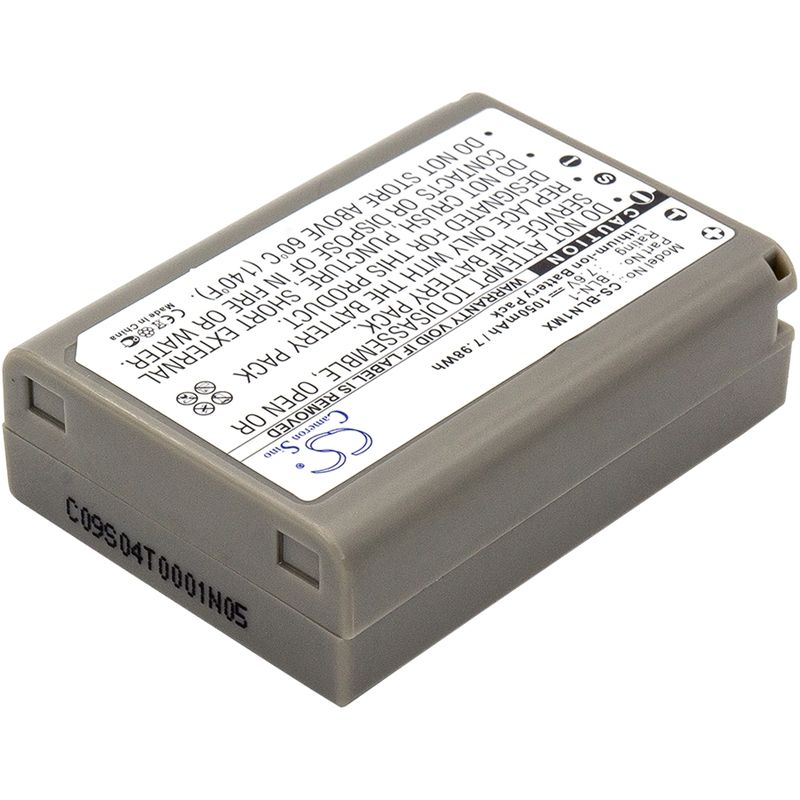 Li-ion Battery Fits Olympus, Em1 Ii, E-m1 Ii, Em5 7.6v, 1050mah Camera Cameron Sino Technology Limited