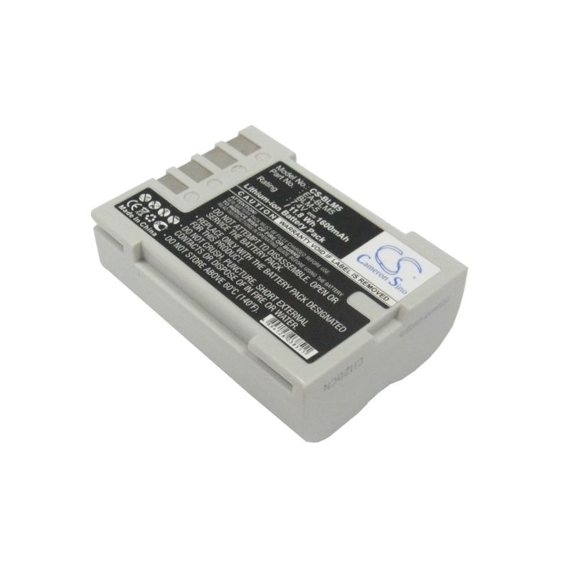 Li-ion Battery fits Olympus, E3, E30, E5 7.4V, 1600mAh Camera Cameron Sino Technology Limited