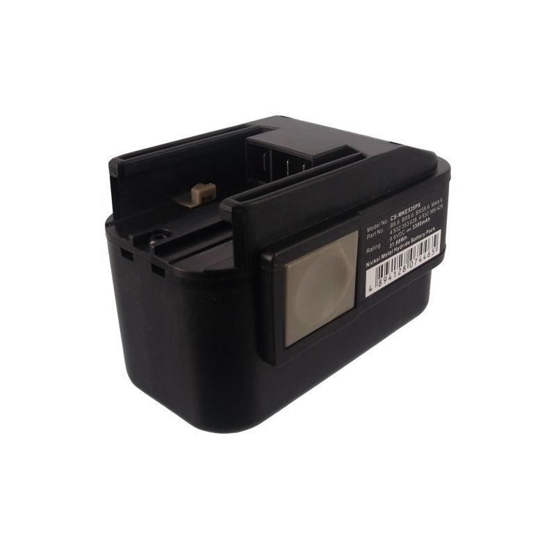 Ni-MH Battery fits Aeg, 2000, Battery Light Pl Option, Best 9.6x 9.6V, 3300mAh Power Tools Cameron Sino Technology Limited