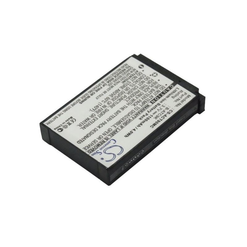 Li-ion Battery fits Oregon Scientific, Atc9k, Atc9k Action Camera 3.7V, 1100mAh Camera Cameron Sino Technology Limited