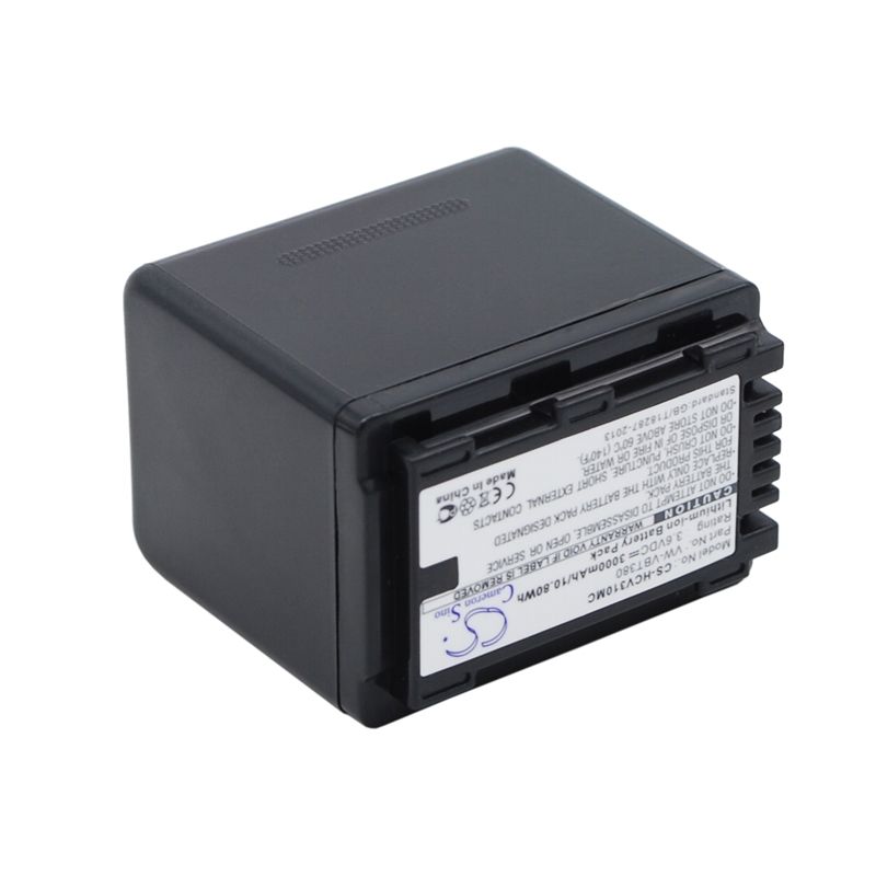 Li-ion Battery fits Panasonic, Hc-250eb, Hc-550eb, Hc-727eb 3.6V, 3000mAh Camera Cameron Sino Technology Limited