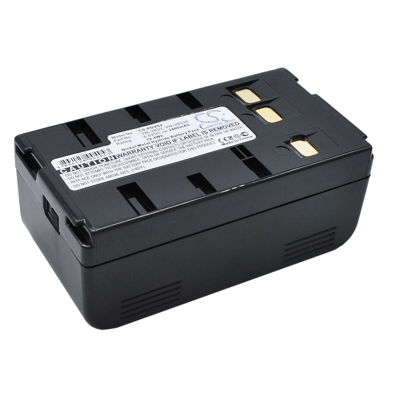 Ni-MH Battery fits Panasonic, Nv-3ccd1, Nv-61, Nv-63 6.0V, 2400mAh Camera Cameron Sino Technology Limited