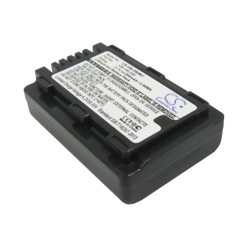 Li-ion Battery Fits Panasonic, Hdc-hs60k, Hdc-sd40, Hdc-sd60 3.7v, 800mah Camera Cameron Sino Technology Limited