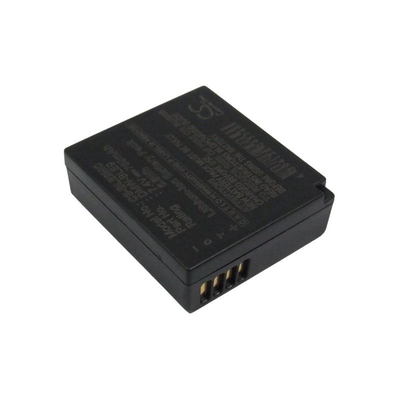 Li-ion Battery fits Panasonic, Lumix Dmc-gf6x, Lumix Dmc-dmc-s6k, Lumix Dmc-gf3 7.4V, 750mAh Camera Cameron Sino Technology Limited