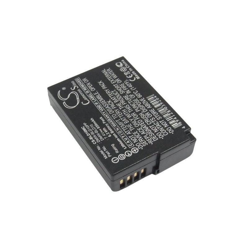 Li-ion Battery fits Panasonic, Lumix Dmc-g3, Lumix Dmc-g3k, Lumix Dmc-g3kbody 7.4V, 850mAh Camera Cameron Sino Technology Limited