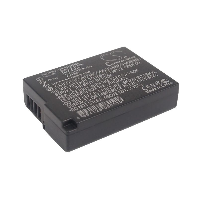 Li-ion Battery fits Panasonic, Lumix Dmc-g3, Lumix Dmc-g3k, Lumix Dmc-g3kbody 7.4V, 1050mAh Camera Cameron Sino Technology Limited