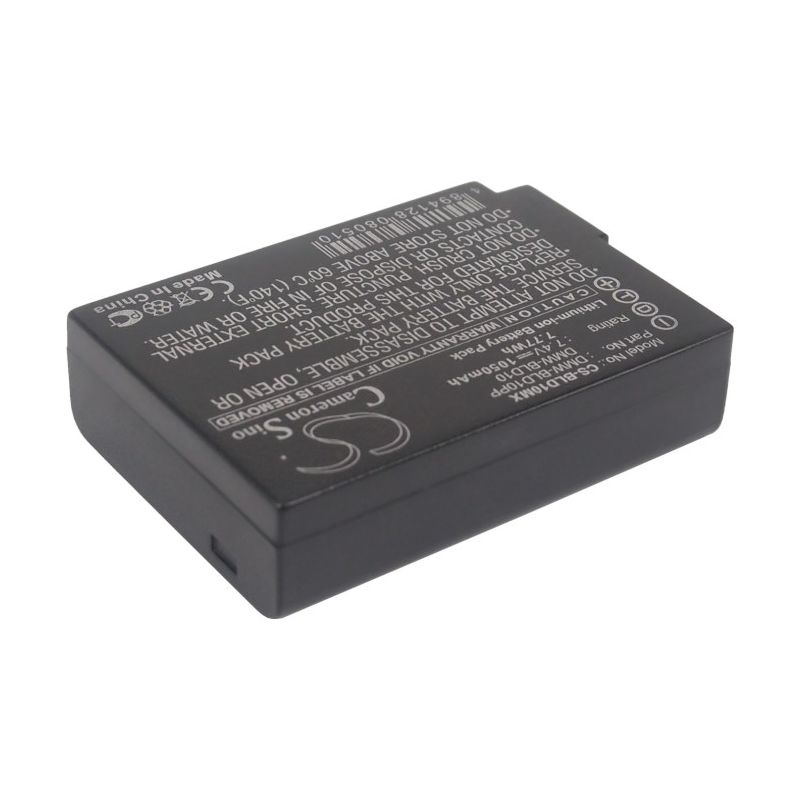 Li-ion Battery fits Panasonic, Lumix Dmc-g3, Lumix Dmc-g3k, Lumix Dmc-g3kbody 7.4V, 1050mAh Camera Cameron Sino Technology Limited