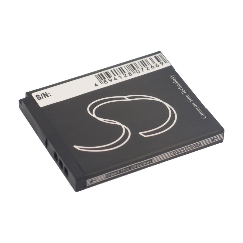 Li-ion Battery fits Panasonic, Lumix Dmc-f5, Lumix Dmc-f5k, Lumix Dmc-f5p 3.7V, 600mAh Camera Cameron Sino Technology Limited