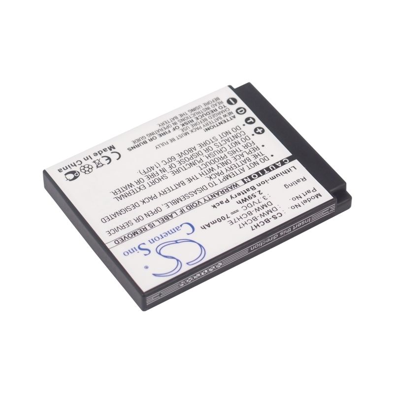 Li-ion Battery Fits Panasonic, Lumix Dmc-fp1, Lumix Dmc-fp1a, Lumix Dmc-fp1d 3.7v, 690mah Home Electronics Cameron Sino Technology Limited (Suspended)