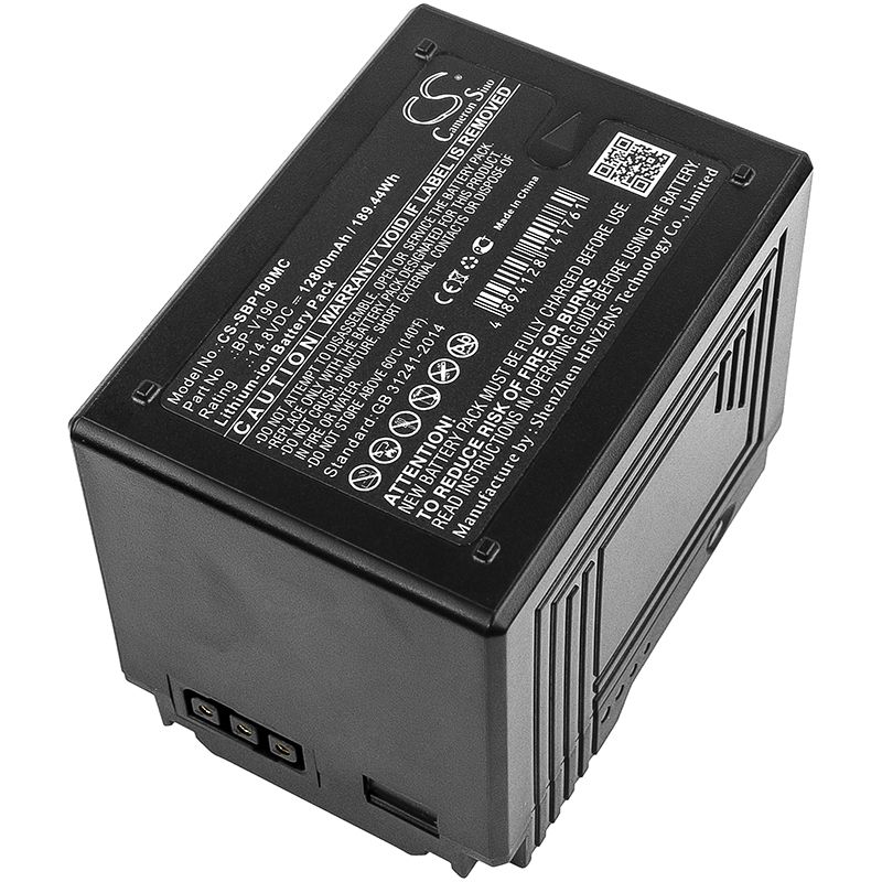 Li-ion Battery fits Red, Epic, One, Scarlet Dragon 14.8V, 12800mAh Camera Cameron Sino Technology Limited