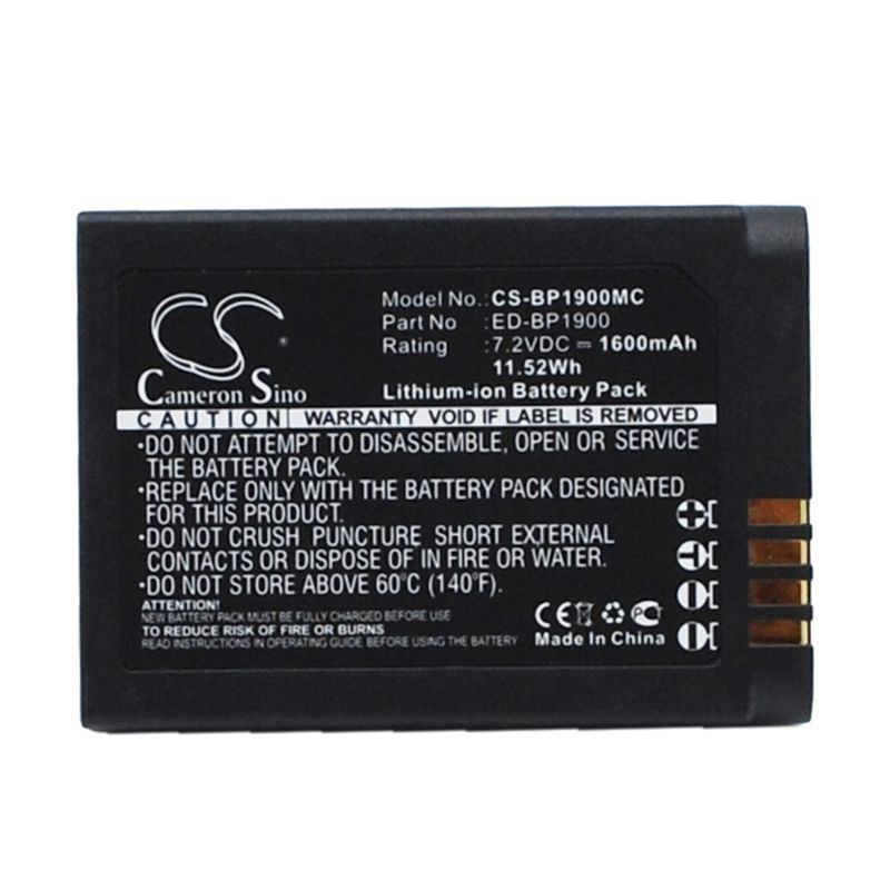 Li-ion Battery fits Samsung, Ev-nx1zzzbmbus, Ev-nx1zzzbqbus, Ev-nx1zzzbzbus 7.2V, 1600mAh Camera Cameron Sino Technology Limited