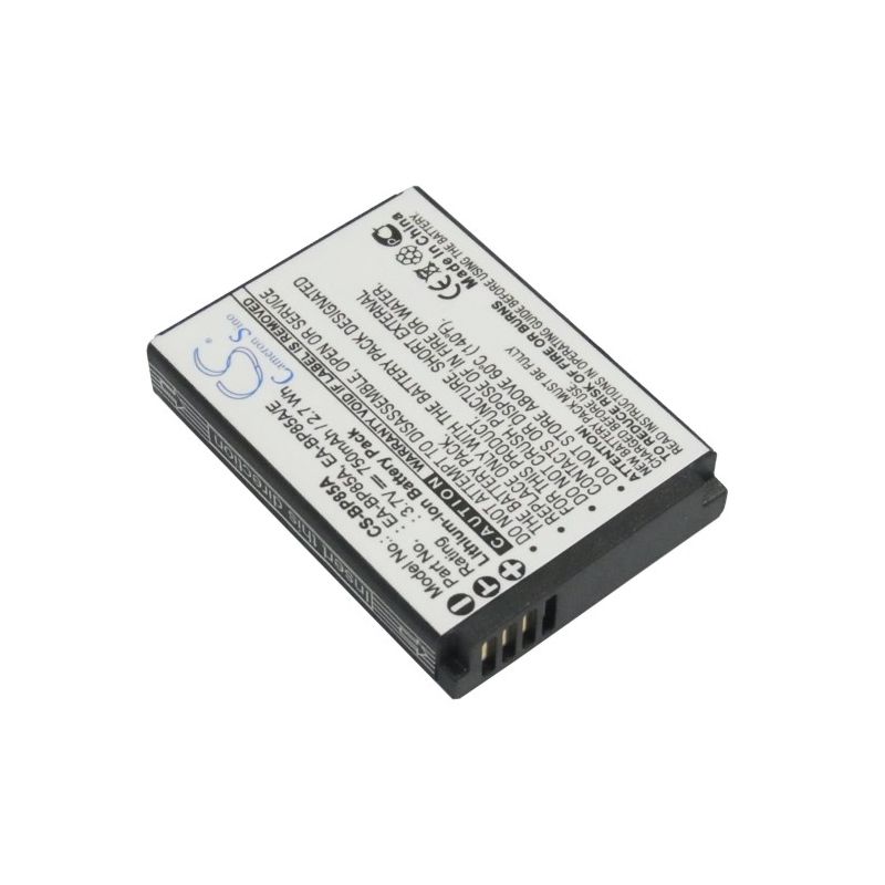 Li-ion Battery Fits Samsung, Ec-sh100zbpbus, Ec-sh100zbprus, Ec-sh100zbpsus 3.7v, 750mah Camera Cameron Sino Technology Limited