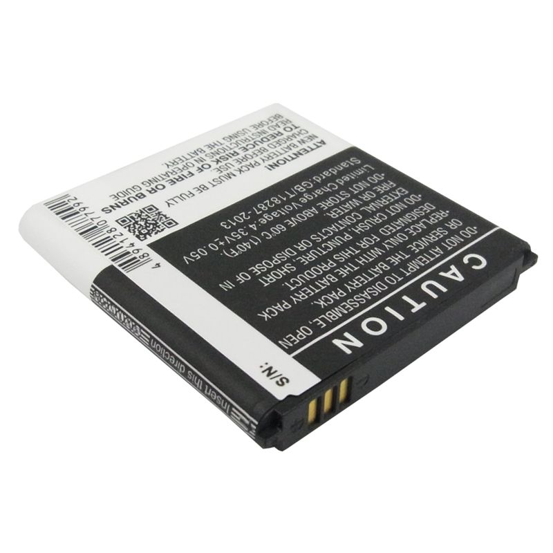 Li-ion Battery fits Samsung, Galaxy K, Galaxy S4 Zoom Lte, Galaxy S4 Zoon 3.8V, 2300mAh Camera Cameron Sino Technology Limited