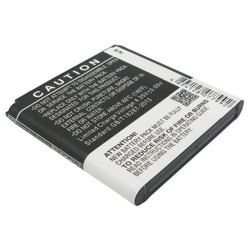 Li-ion Battery fits Samsung, Galaxy K, Galaxy S4 Zoom Lte, Galaxy S4 Zoon 3.8V, 2300mAh Camera Cameron Sino Technology Limited