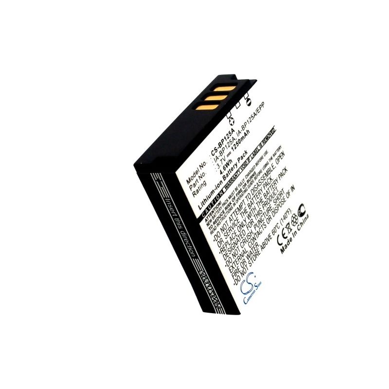 Li-ion Battery Fits Samsung, Hmx-m10, Hmx-m20, Hmx-m20bp 3.7v, 1250mah Camera Cameron Sino Technology Limited
