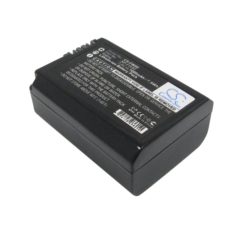 Li-ion Battery Fits Sony, Dlsr A55, Slt-a35b, Alpha 33 7.4v, 1080mah Camera Cameron Sino Technology Limited