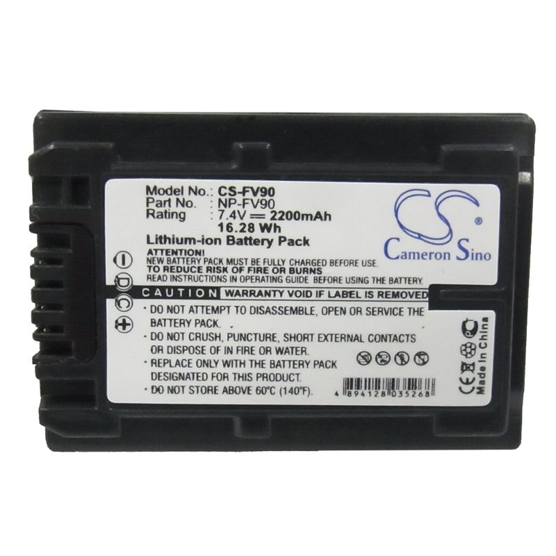 Li-ion Battery fits Sony, Dcr-sr100, Dcr-sr300, Dcr-sr60 7.4V, 2200mAh Camera Cameron Sino Technology Limited