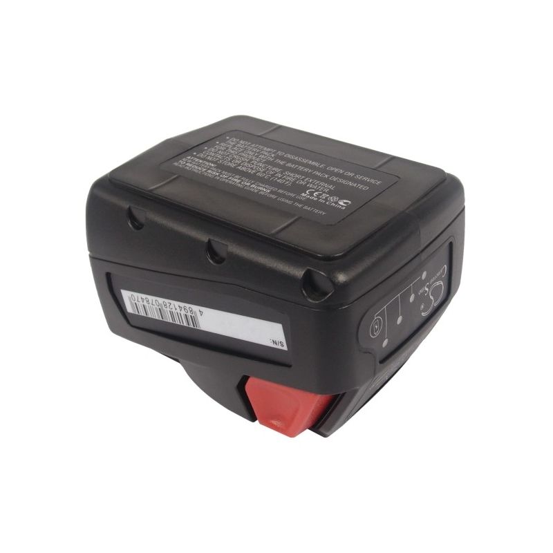 Li-ion Battery Fits Milwaukee, V18, 18.0v, 2000mah Power Tools Cameron Sino Technology Limited (Suspended)