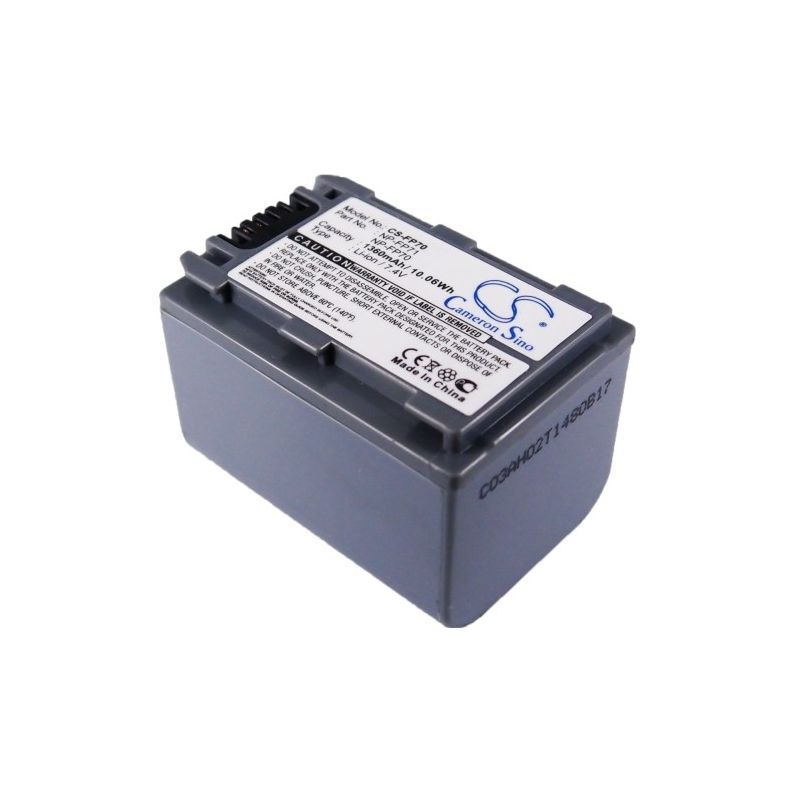 Li-ion Battery Fits Sony, Dcr-dvd105, Dcr-dvd105e, Dcr-dvd203 7.4v, 1360mah Camera Cameron Sino Technology Limited