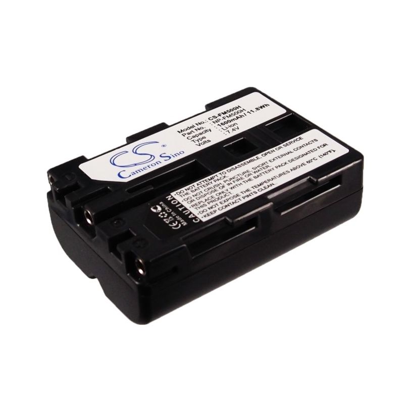 Li-ion Battery Fits Sony, Dslr-a100k, Dslr-a100w/b, Dslr-a200wb 7.4v, 1600mah Camera Cameron Sino Technology Limited