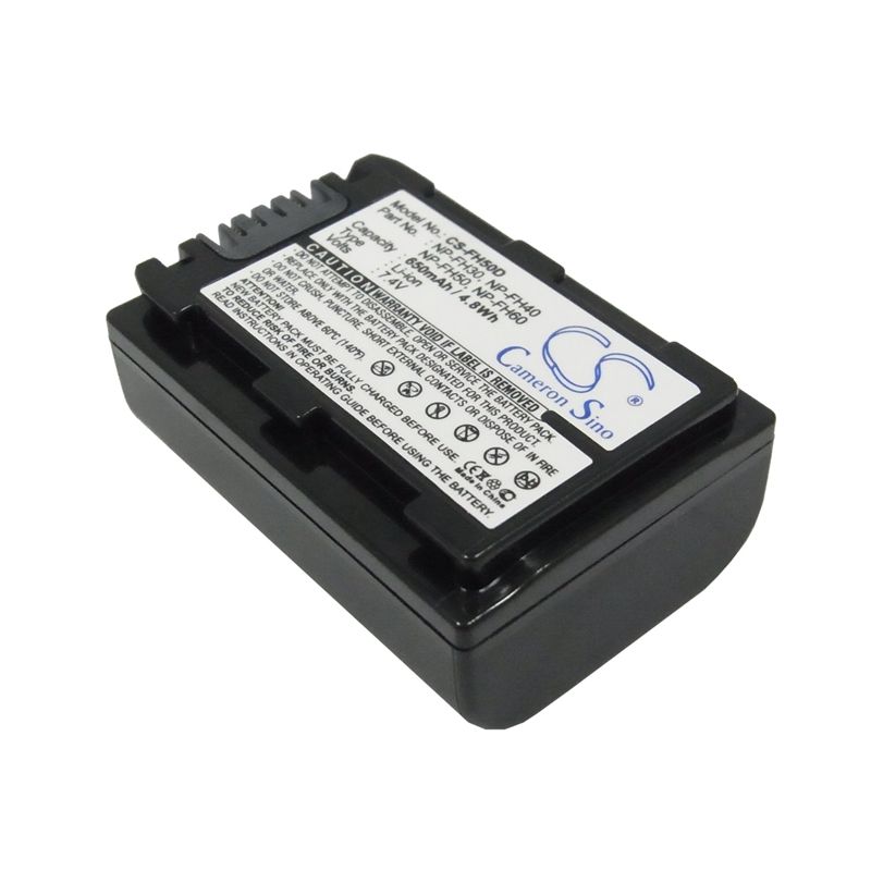 Li-ion Battery Fits Sony, Cr-hc51e, Dcr-30, Dcr-dvd103 7.4v, 650mah Camera Cameron Sino Technology Limited