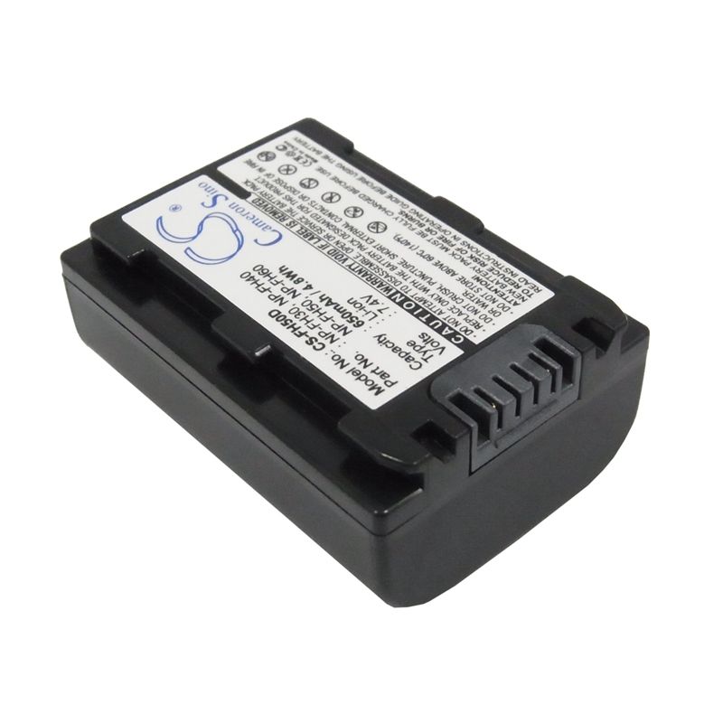 Li-ion Battery Fits Sony, Cr-hc51e, Dcr-30, Dcr-dvd103 7.4v, 650mah Camera Cameron Sino Technology Limited