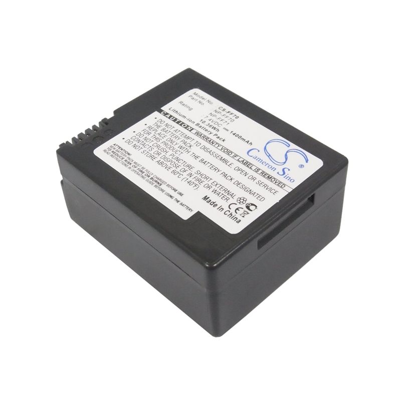 Li-ion Battery fits Sony, Ccd-trv108, Ccd-trv118, Ccd-trv128 7.4V, 1400mAh Camera Cameron Sino Technology Limited
