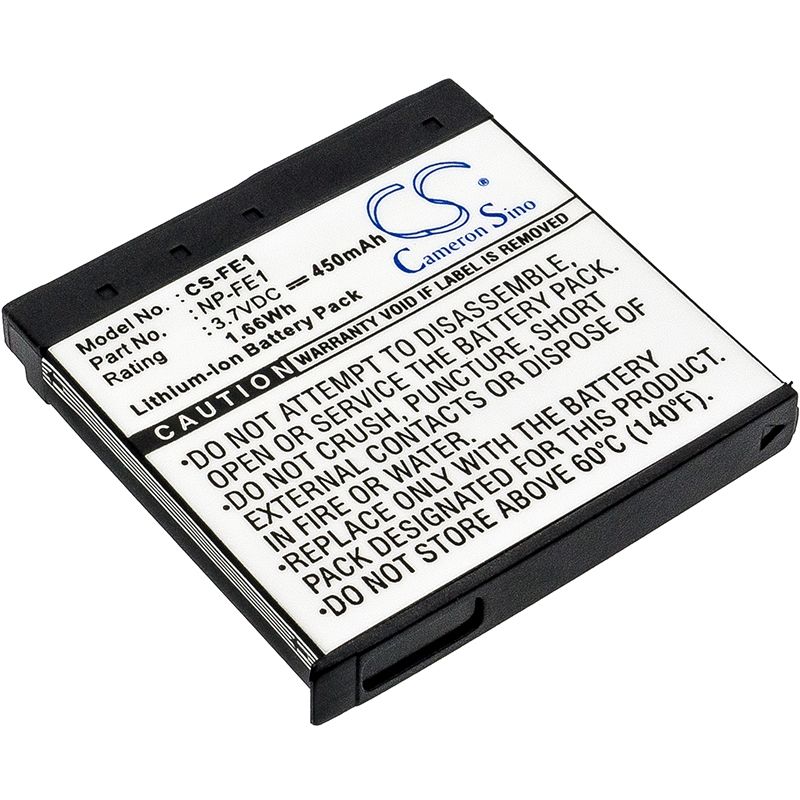 Li-ion Battery fits Sony, Cyber-shot Dsc-t7, Cyber-shot Dsc-t7/b, Cyber-shot Dsc-t7/s 3.7V, 450mAh Home Electronics Cameron Sino Technology Limited (Suspended)