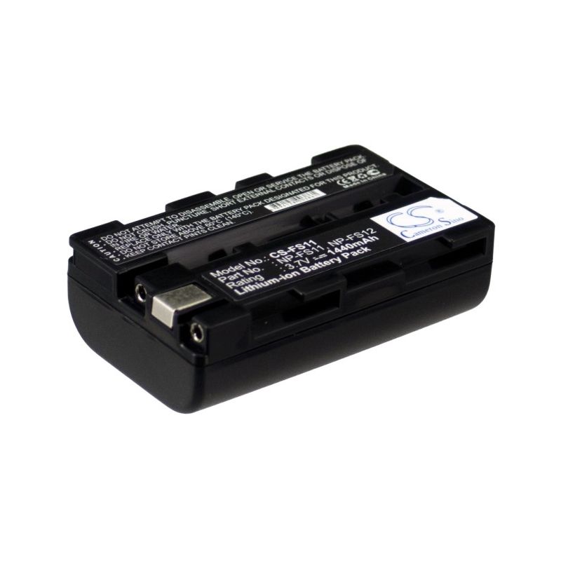 Li-ion Battery Fits Sony, Ccd-cr1, Ccd-cr1e, Cyber-shot Dsc-f505 3.7v, 1440mah Camera Cameron Sino Technology Limited