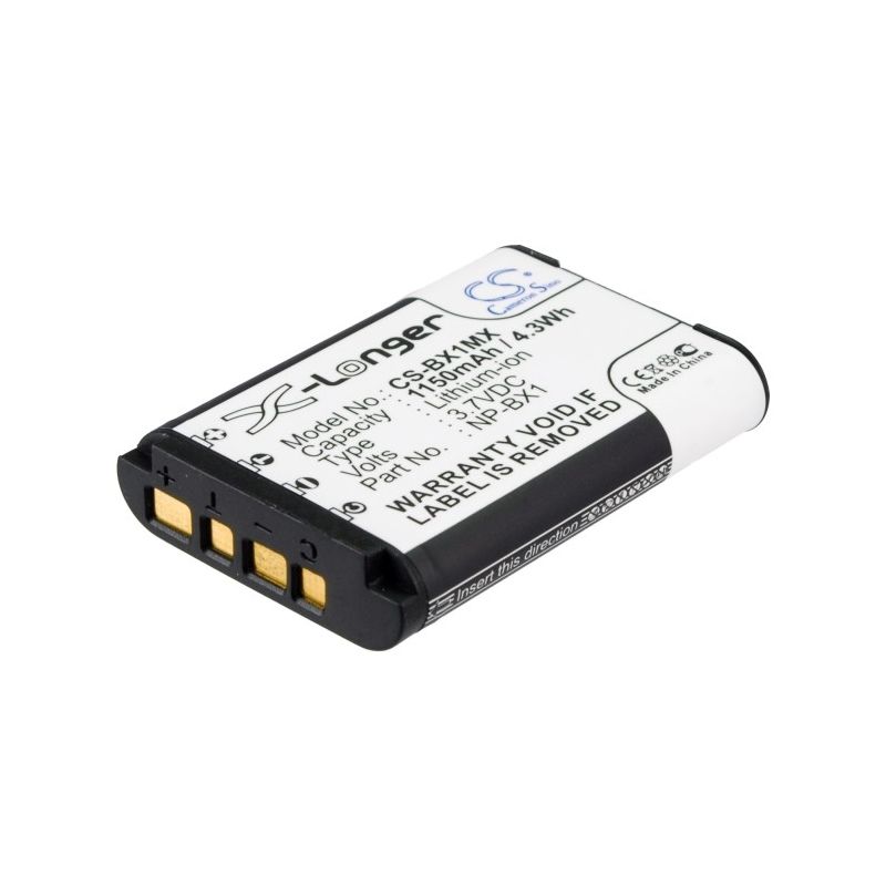 Li-ion Battery Fits Sony, Cyber-shot Dsc-hx300, Cyber-shot Dsc-hx50, Cyber-shot Dsc-hx50v 3.7v, 1150mah Camera Cameron Sino Technology Limited