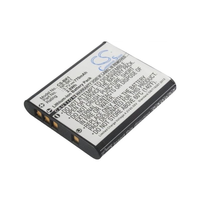 Li-ion Battery Fits Sony, Cyber-shot Dsc-s950p, Cyber-shot Dsc-s950s, Cyber-shot Dsc-s980 3.7v, 770mah Camera Cameron Sino Technology Limited