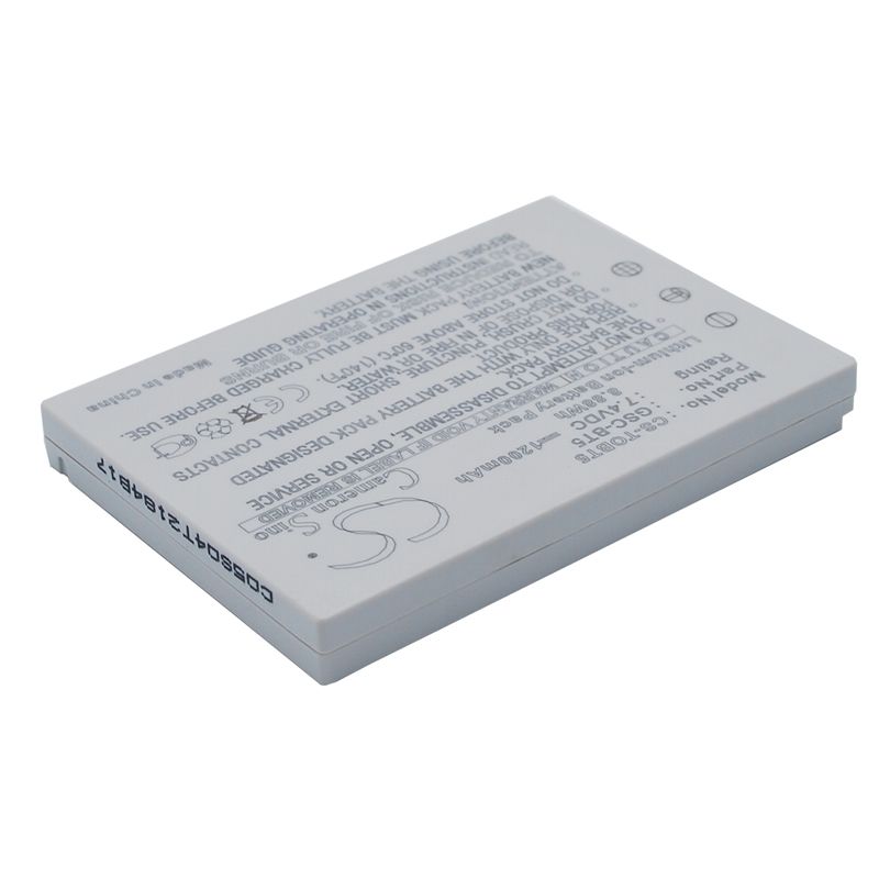 Li-ion Battery fits Toshiba, Gigashot Gsc-r30, Gigashot Gsc-r30au, Gigashot Gsc-r60 7.4V, 1200mAh Home Electronics Cameron Sino Technology Limited (Suspended)