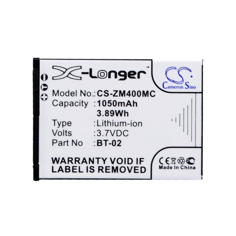 Li-ion Battery Fits Zoom, 247-9036, Q4, Q4 Handy Video Recorder 3.7v, 1050mah Camera Cameron Sino Technology Limited