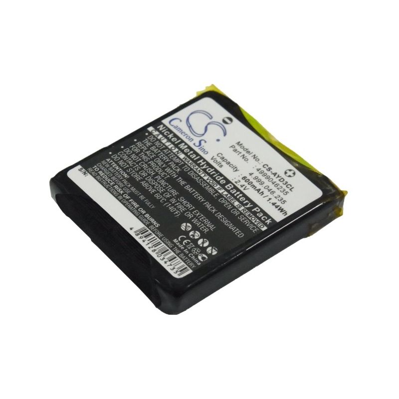 Ni-MH Battery fits Aastra, Openphone 28, Avaya, C4065r 2.4V, 600mAh Cordless Phone Cameron Sino Technology Limited