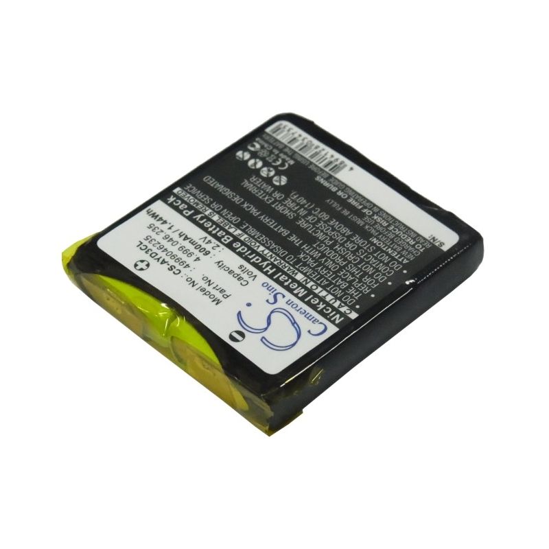 Ni-MH Battery fits Aastra, Openphone 28, Avaya, C4065r 2.4V, 600mAh Cordless Phone Cameron Sino Technology Limited